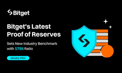 Bitget Reaffirms Industry-Leading Reserve Strength with Latest PoR Ratio of 175%