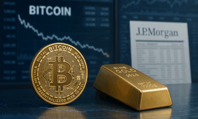 JPMorgan sees Bitcoin as more attractive than gold after price dip
