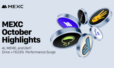 MEXC dominates early-stage token growth: AI, MEME, and DeFi drive +1625% performance surge